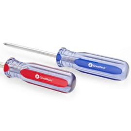 Great Neck 92080 20 Piece Screwdriver Set, Hook and Pick, Slotted, Phillips Head, Star, Square, and Offset Screwdriver