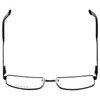 Vivid Eyewear Big and Tall 6 Designer Eyeglasses in Matte-Black