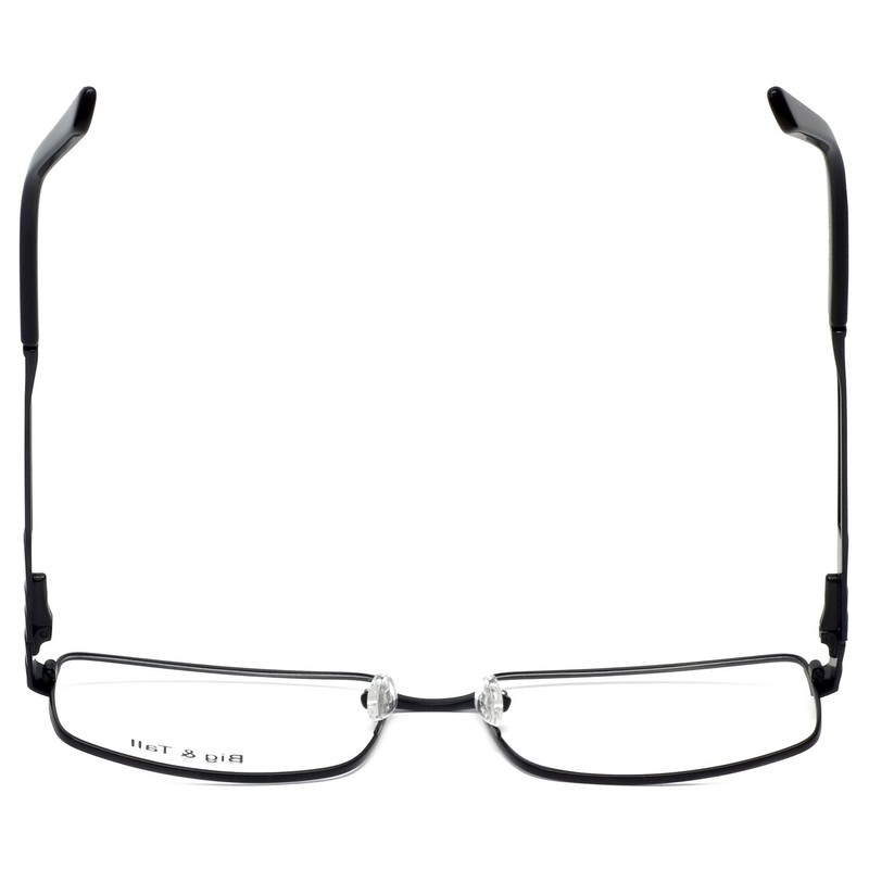 Vivid Eyewear Big and Tall 6 Designer Eyeglasses in Matte-Black