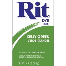 Rit Dye Powder-Kelly Green Powder-Kelly Green