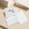 Thank You Cards with self seal Envelopes and Matching Stickers,3x3.5