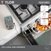 Taylor Precision Products - Termómetro digital con sonda y temporizador