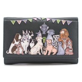 Mala Leather Beau's Best in Show Large Tri Fold Purse - 3660 89