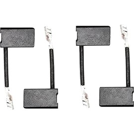 NOQUKA 381028-08 381028-02 Precision Carbon Brush，Replacement for DeWalt Circular and Miter Saws - Compatible with DW703,DW708, DW717, DW718, DW744XRS, DWS780, DW744XRS(4-Pack)