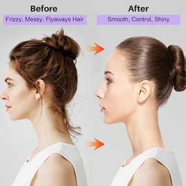 START MAKERS Set de barra de cera para el cabello y cepillo para peinar hacia atrás, kit de 5 piezas para mujeres y niños para controlar el cabello re