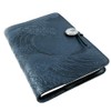 Modern Artisans Hokusai Wave American-Made Embossed Leather Writing Journal Cover,