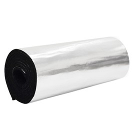 Aggsound 67"*13" Anti-Static Fiberglass Self-Adhesive Mass Loaded Vinyl Sound Deadener – Car Audio and Home Sound Insulation Reflective High Protection, Heat Shield for Doors, Floor, Roof, 3mm 6 sqft