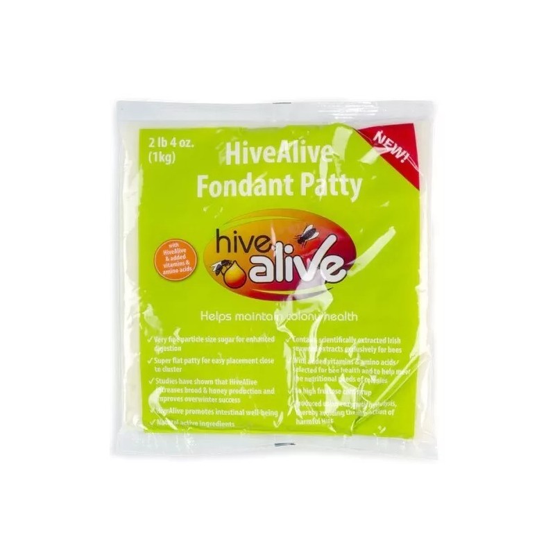Hive Alive Fondant Bee Food Supplement - With Vitamins &