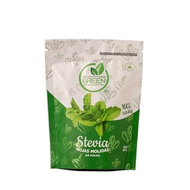 Stevia Molida en Polvo Orgánica - Edulcorante Natural Sin Calorías | Endulzante Saludable y Puro | Ideal para Bebidas y Postres | 100% Orgánico y Natural