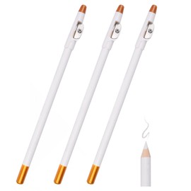 XNHIU 3 Pieces Barber Pencil with Built-in Sharpener Hairline Outliner Pencils Beard Shaping Pencils Shaping Tool for Men Shave Grooming Tools
