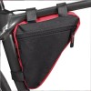 Unbranded Bicycle Triangle Bag Waterproof Bicycle Frame Front Tube Pouch