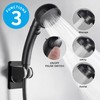 KAIYING Drill-Free High Pressure Handheld Shower Head with ON/OFF Pause