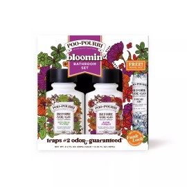 POO-POURRI BLOOMIN' BATHROOM SET TOILET SPRAY 2 X 2 OUNCE-BRAND NEW-2023