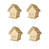 GAW Nature Wood Chalet Style Carpenter Bee Traps for Outdoors,