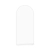AIBIIN 60 x 150 cm Solid White Colour Bow Shape