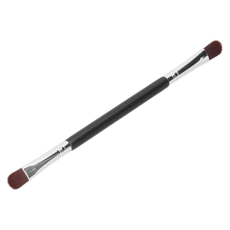 Concealer Brush, Double Headed Soft Bristled Makeup Brush, Portable Flat