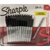 Sharpie Permanent Marker - Black 24+1 Pack
