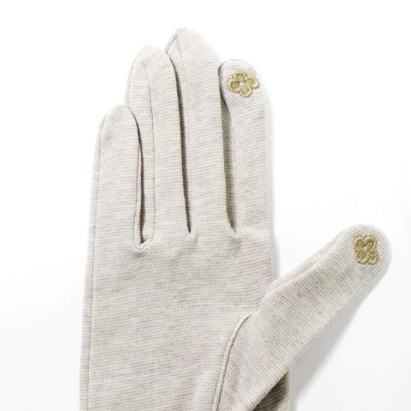 Glove Depot Organic Cotton UV Gloves, 5-fingers, Luoyang Dyeing, Mother's
