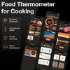 Meat Thermometer, Maypott Smart Wireless Bluetooth 2 Probes IP67 Waterproof