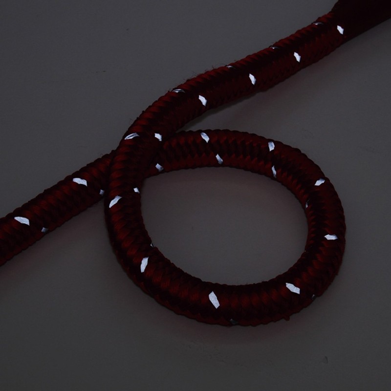 ペティオ (Petio) グランデ ダブルクッション付 リード レッド 大型犬用 20mm