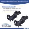 Getfarway Pair Front Windshield Washer Wiper Spray Nozzle 76810-TK4-A11 Compatible