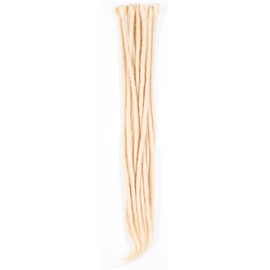 DreadLab - Synthetic Dreadlocks Crochet Extensions Pack of 10 Single Ended (Blonde)