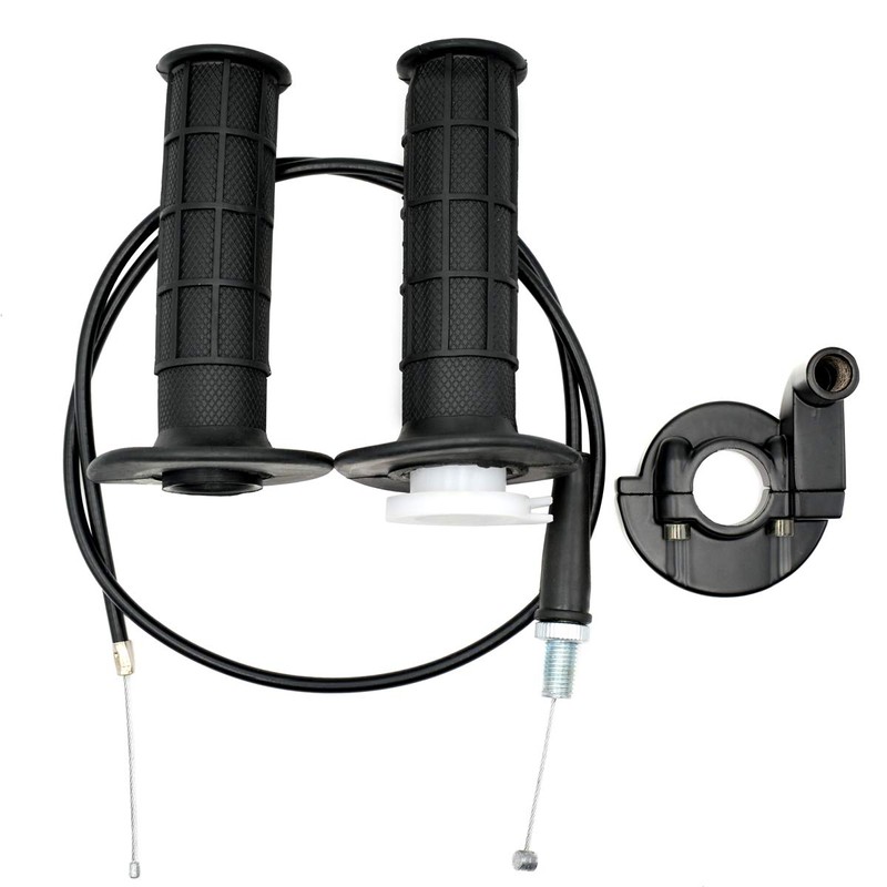 Royitay Twist Throttle Assembly and 36" Throttle Cable for Yamaha