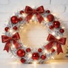 12 Pack 12 Inch Metal Wire Wreath Frames for Christmas