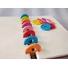 YANGWEN 90 Pieces 24 mm Plastic Book Binder Discbound Expansion