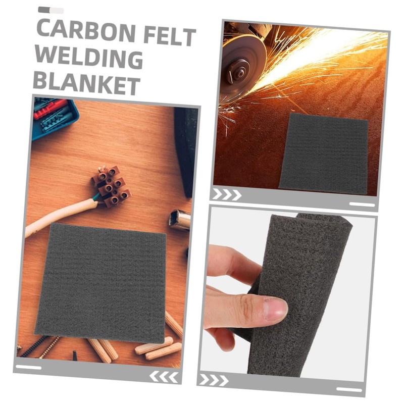 LALAFINA High Temperature Resistant Carbon Felt Insulating and Protective Mat