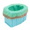 Kids Portable Toilet Portable Foldable Easy Cleaning ABS Potty Training