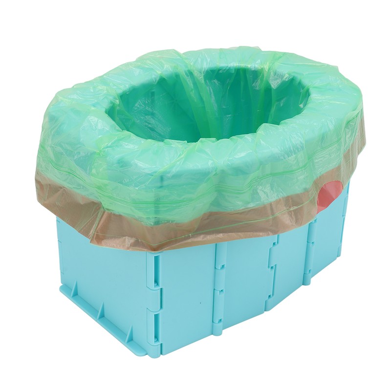 Kids Portable Toilet Portable Foldable Easy Cleaning ABS Potty Training