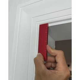 The Tough Brand 1/4" Door Reveal Tool/Trim Reveal Tool CNC Machined. Billet Aluminum. Wood Reveal Spacing Tool. Casing Spacer Tool. Installation Tool. Precision Trim Tool.
