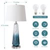 Table Lamps for Living Room with Touch Control, 3-Way Dimmable
