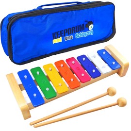 keepdrum KGS1 Glockenspiel with Wooden Mallet + Carry Bag MB-01