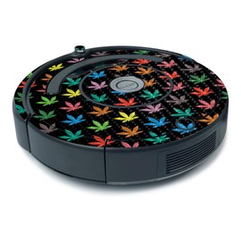 MightySkins Carbon Fiber Skin for iRobot Roomba 675 Minimal Coverage - Sticky Icky Icky | Protective, Durable Textured Carbon Fiber Finish | Easy to Apply, Remove, and Change Styles | Made in The USA