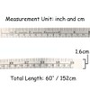 WIN TAPE Workbench Ruler Adhesive Backed Tape Measure - Left