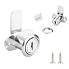Qrity 1 Pcs Cabinet Lock, Mailbox Lock for Single Doors,
