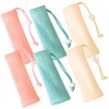 OHPHCALL 6pcs Soap Foaming Bags for Exfoliating Skin Multi-layer Bathing