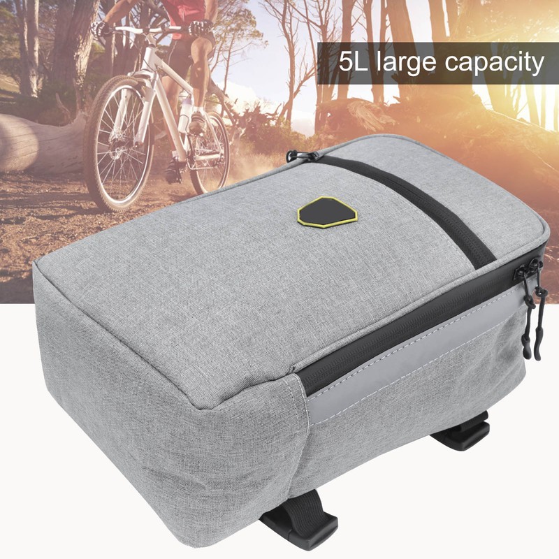 Folding Bicycle Lithium Battery Tail Bag Bike Trunk Rear Pouch