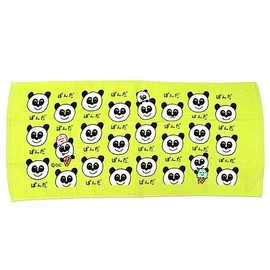 Panda Face Towel, Printed Long Towel, Okaki Series