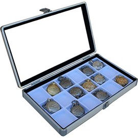 18 Pocket Watch Show Case Display Antique Jewelry Supply Box Pocket Watches