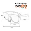 FSMILING Nerd® Sunglasses Set for Men and Women, Colourful, Mixed,