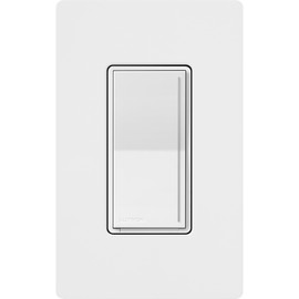 Lutron Sunnata Companion Dimmer Switch, only for use with Sunnata Pro LED+ Dimmer Switches, ST-RD-WH, White