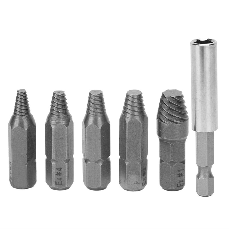22Pcs Screw Extractor Set Damaged Broken Screw Removal Remover Tool