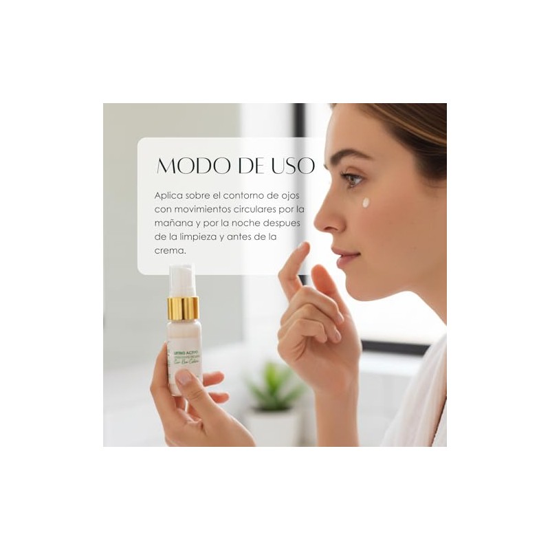 Contorno de Ojos Lifting Activo con Ácido Hialurónico y Bio-Calcio,