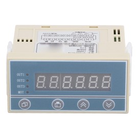 Weighing Scale Load Cell Amplifier 6 Digit Display Weight Transmitter Controller AC 220V