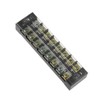 uxcell Dual Rows 8 Positions 600V 25A Wire Barrier Block
