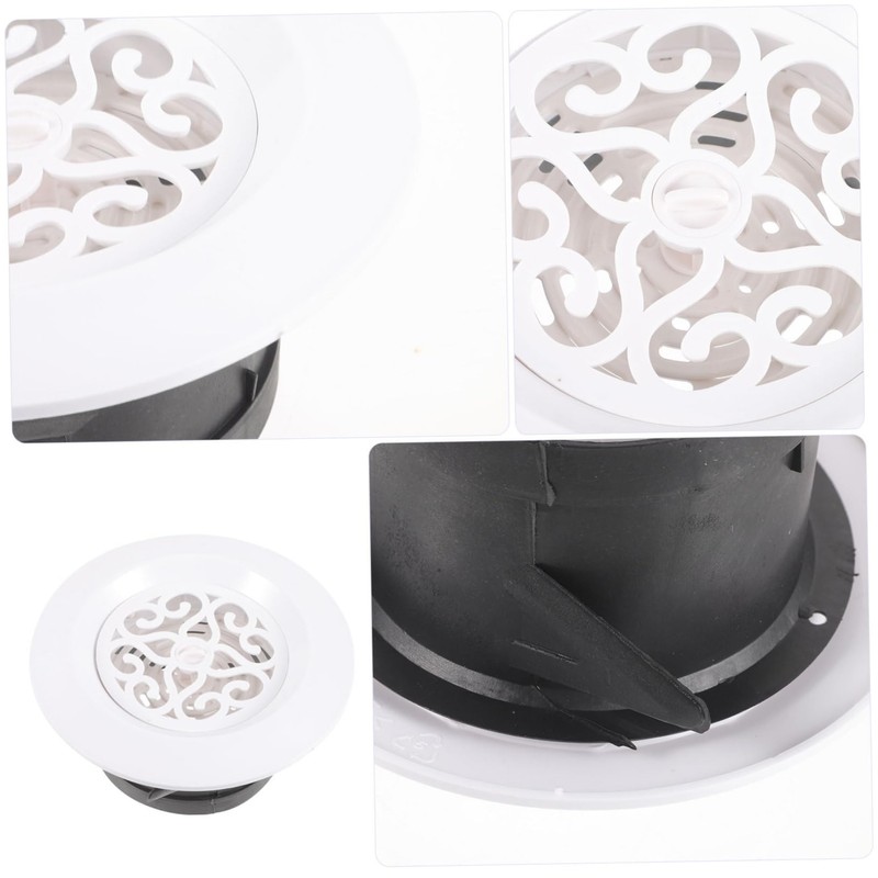 Gadpiparty Round Air Vent Grille Cover Soffit Outlet Vent Accessory