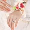 52Pcs Bridal Shower Rings Diamond Engagement Rings Faux Wedding Rings